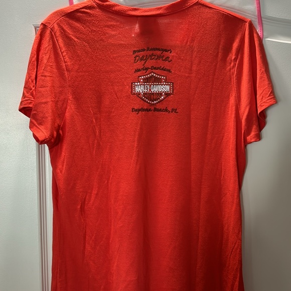 Ladies short sleeve tshirt Harley Davidson - Picture 5 of 6